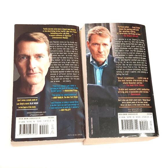 Mixed Lot of 8 Paperback novels Crime Suspense Thriller Baldacci, Martini, Child - Picture 6 of 7